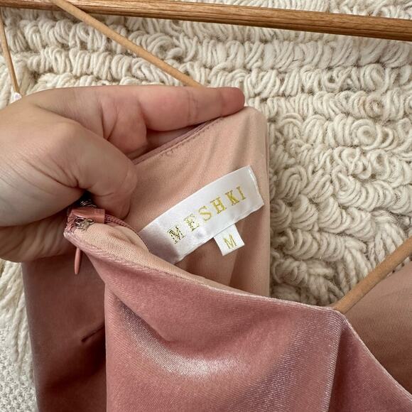 Meshki Velvet Bodycon Mini Dress - Picture 3 of 9